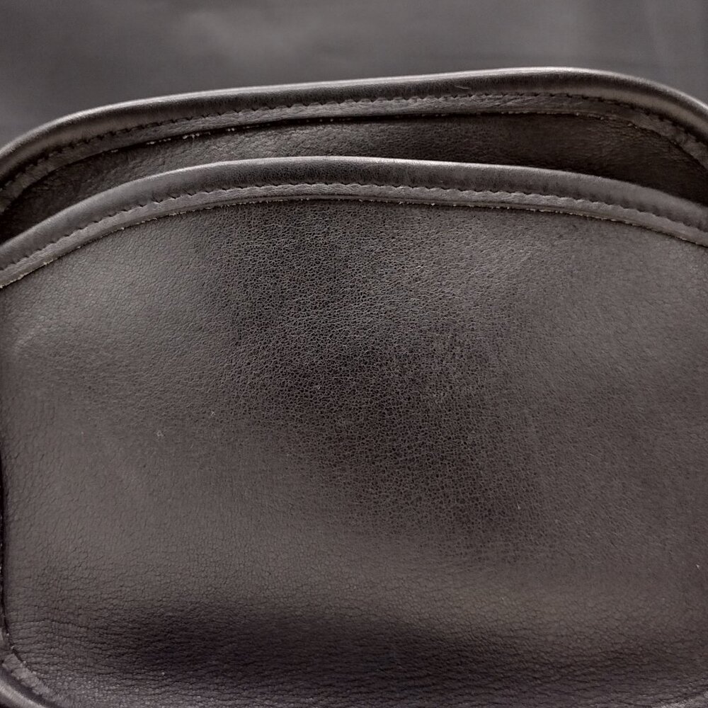 Vintage Coach Black Style 9935 Style /Hadley Zip Top zipper closure/Front PKT - Picture 15 of 16